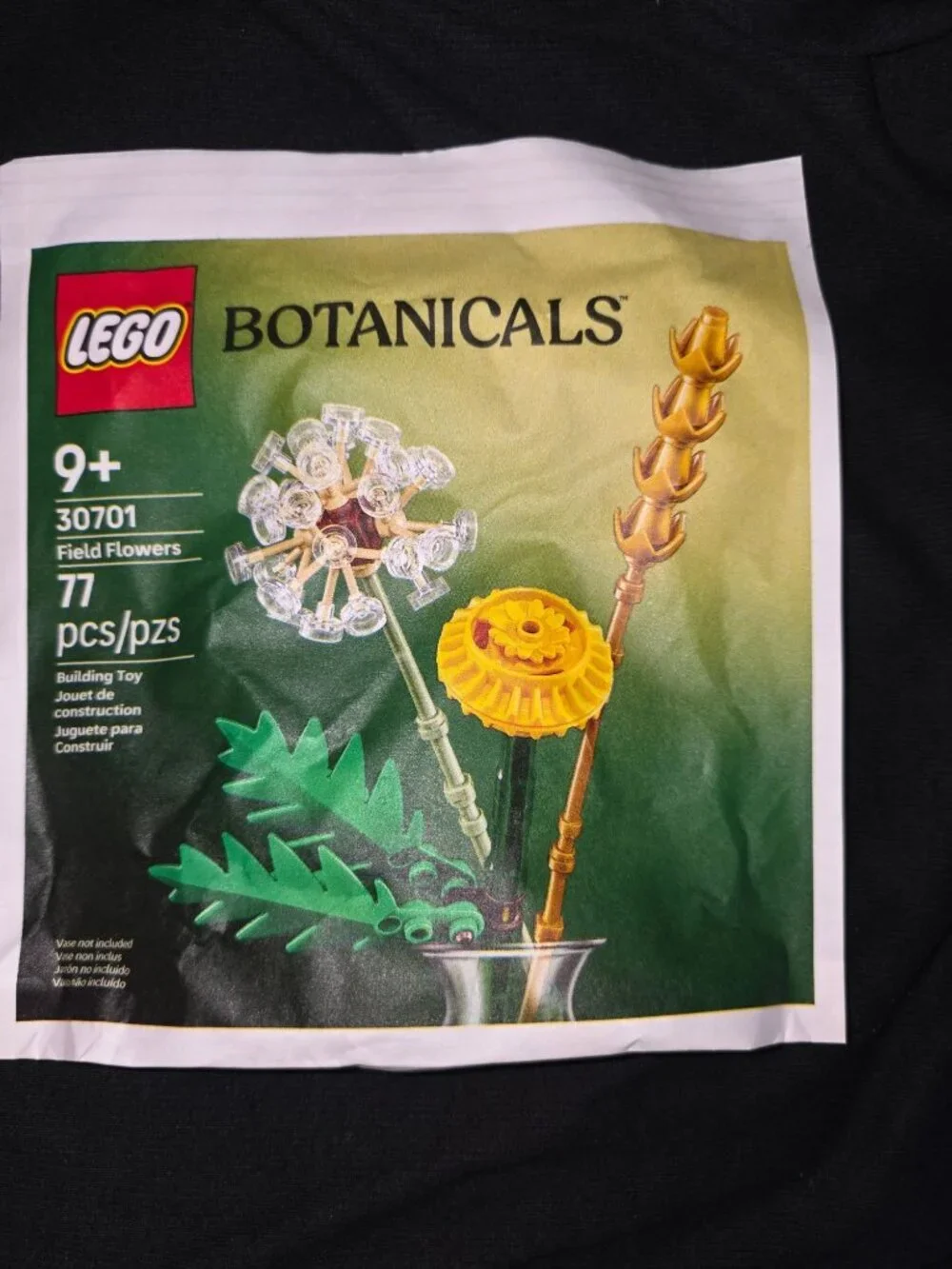 LEGO Botanicals 30701 Field Flowers 77-Piece Building Toy For Ages 9+